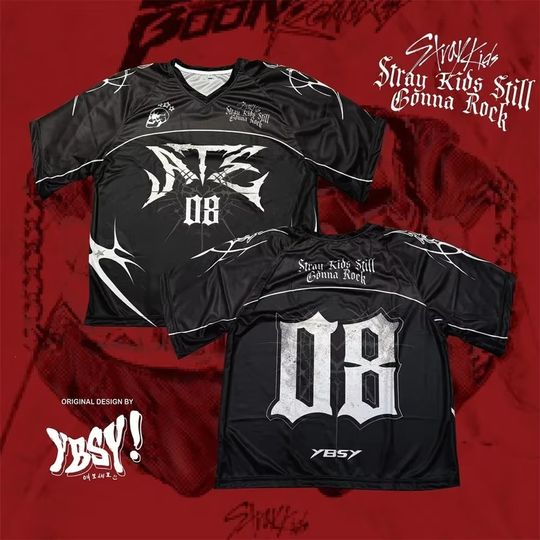 Discover STRAYKIDS JERSEY 2025 T-Shirt Men