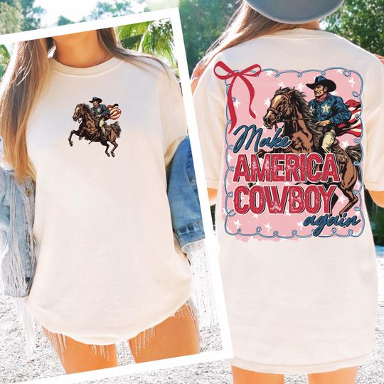 Discover Make America Cowboy Again shirt
