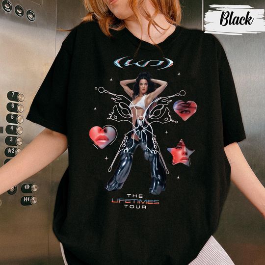 Discover Katy Perry Concert Shirt, The Lifetime Tour Shirt, Retro Katy Perry Tee