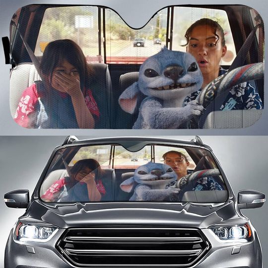 Discover Lilo And Stitchh 2025 Car Sun Shade
