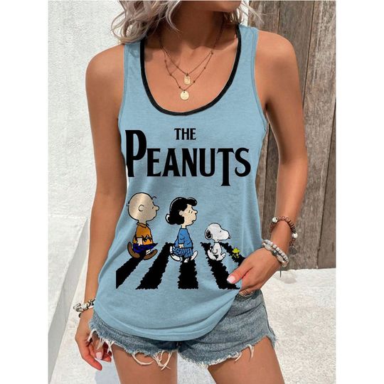 Discover Colorful Snoopy 3D Tank Top