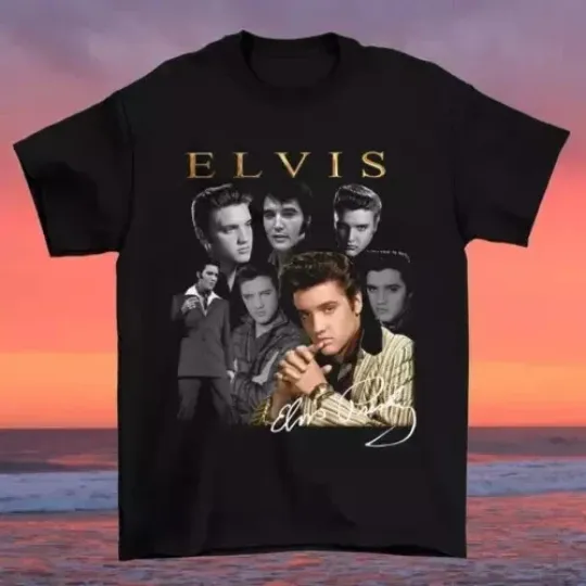 Discover Elvis Presley Signature T- Shirt