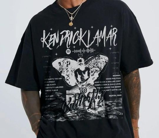 Discover Kendrick Lamar To Pimp a Butterfly Shirt, Hip Hop Legend Tee, Rap Icon Shirt