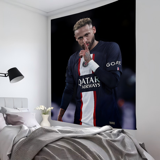Discover 1pc Star N-Neymar Football Da Silvas Tapestry