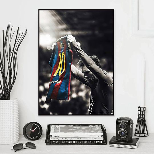 Discover MINISO Footballers Sports Stars Men Idol Wall Art Poster