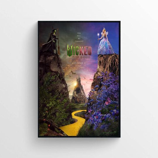 Discover Wicked For Good 2 Poster, movie decoration