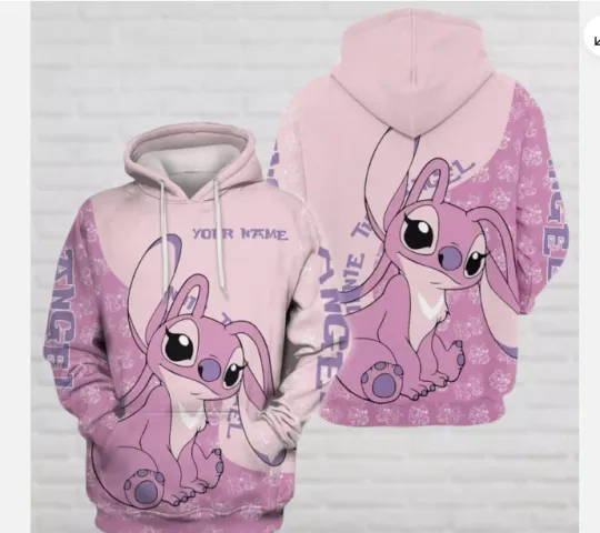 Discover Stitchh And Angel 3D HOODIE Hoodie 3d