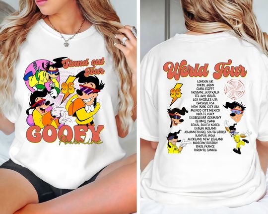Discover Disneyyy A goofyy Movie 30th Anniversary Shirt, WDW Disneyyland Family Trip Tee