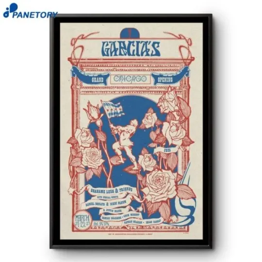 Discover Garcia’s Chicago Grand Opening 2025 Poster, Home Wall Decor