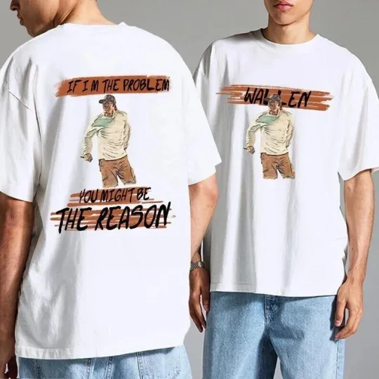 Discover Wallen Concert 2025, Morgan I'm The Problem Tour 2025 T-Shirt MT43