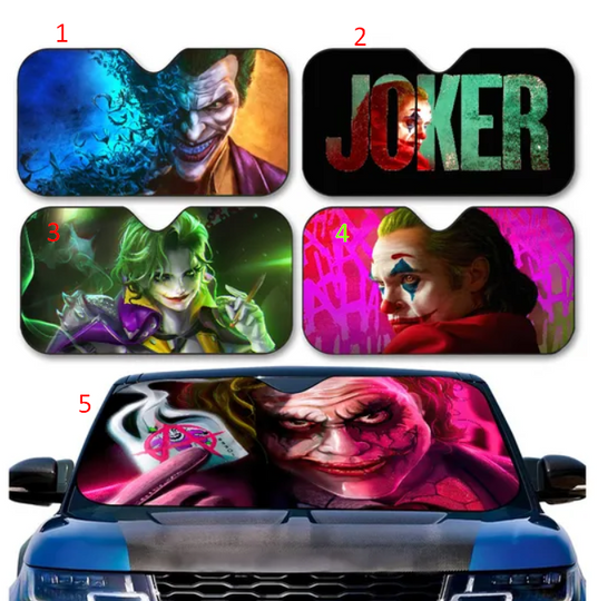 Discover J-Joaquin P-Phoenix J-Joker New Personalized Windshield Sunshade Car Window Windshield Cover Car Sunshade