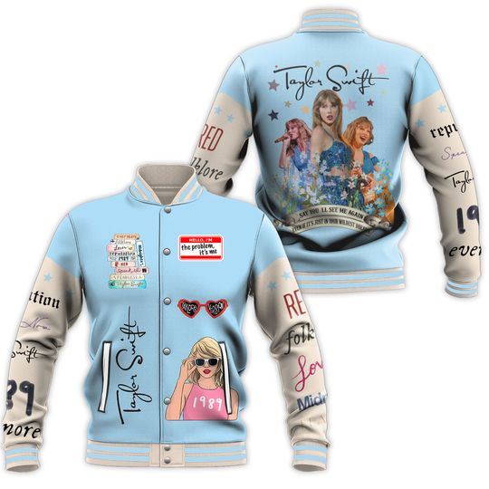 Discover Taylor Swiftie Baseball Jacket