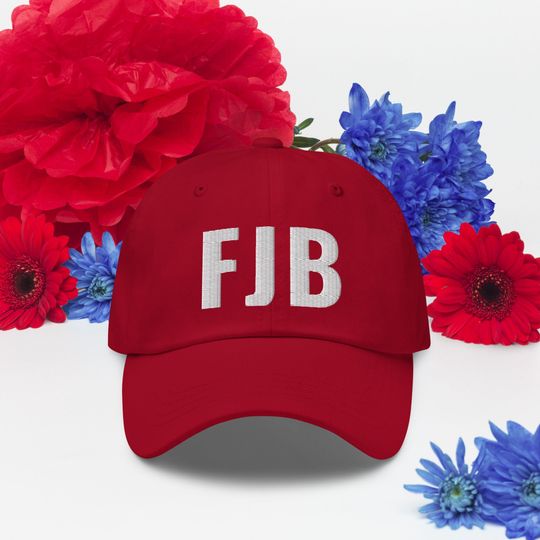 Discover FJB Dad hat, FJB Hat, Anti Biden USA Flag, F Biden Embroidered Cap