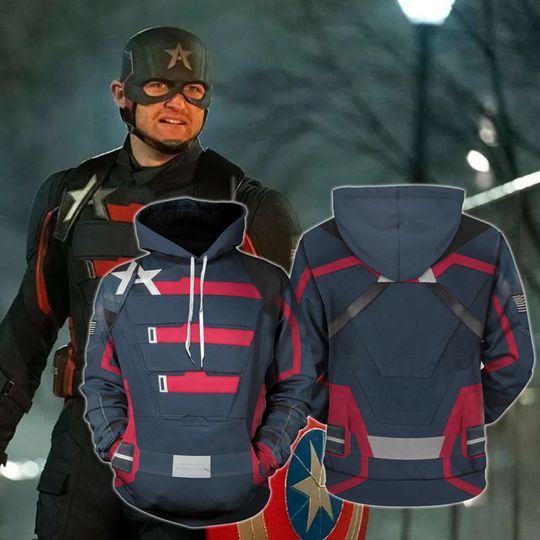 Discover Thunderbolts John Walker Hoodie, Thunderbolts Costume