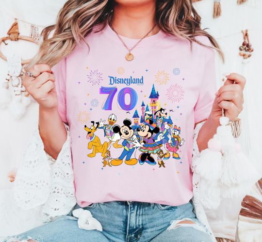Discover Disneyyland 70th Anniversary Shirt