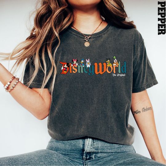 Discover Comfort Colors Disneyyy World Shirt, Mickeyy And Friends Shirt, Minniee Mouse Shirt