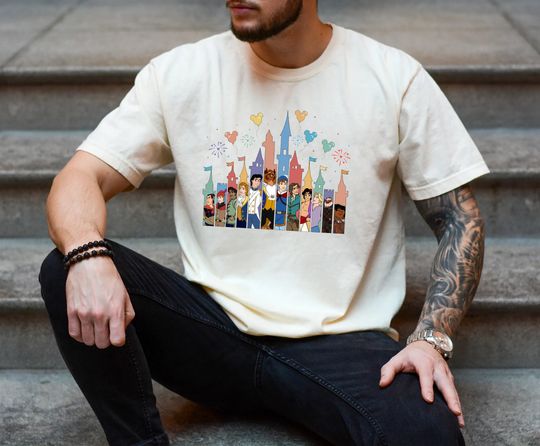 Discover Comfort Colors Disneyyy Prince Castle Dad Shirt, Disneyyy Vacation Boy shirt