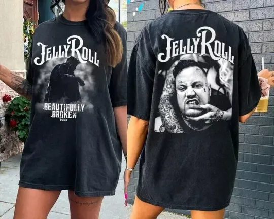 Discover Jelly Roll The Beautifully Broken Tour 2T-Shirt
