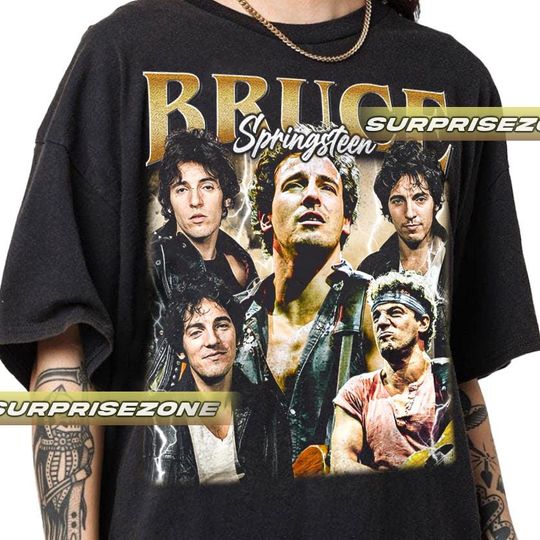 Discover Bruce Springsteen Vintage Shirt, Rock and Roll Shirt