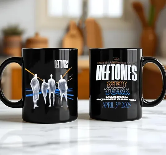 Discover Deftone New York Madison Square Garden Exclusive Tee Tour 2025 Coffee Mug
