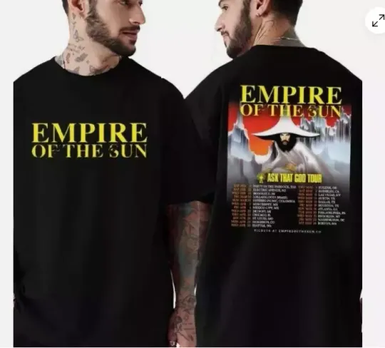 Discover Empire Of The Sun Ask That God Tour 2025 T-Shirt