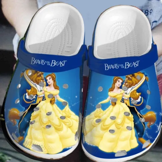 Discover Beauty & The Beastt Slippers Clogsband Clogs, Disneyyy Cartoon Clogsband Clogs