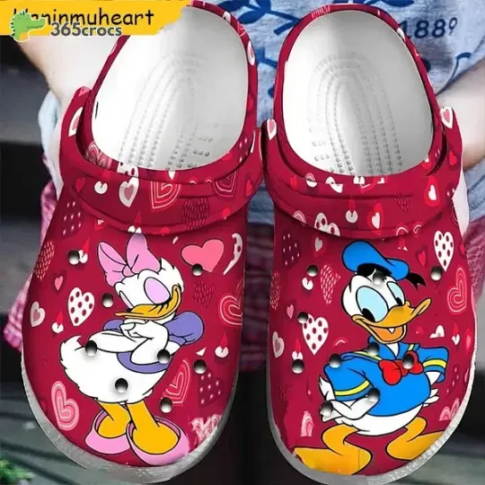 Discover Donaldd and Daisy Duckk Summer Disneyyy Themed Clogs Shoes