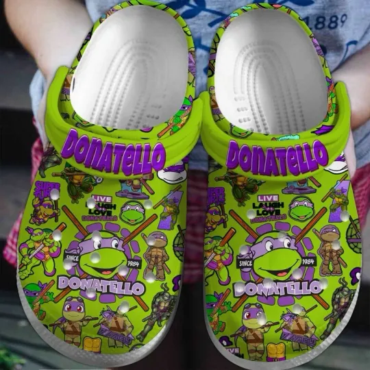 Discover Teenage Mutantt Ninja Turtles Cartoon Slippers Clogsband Clogs For Men Women