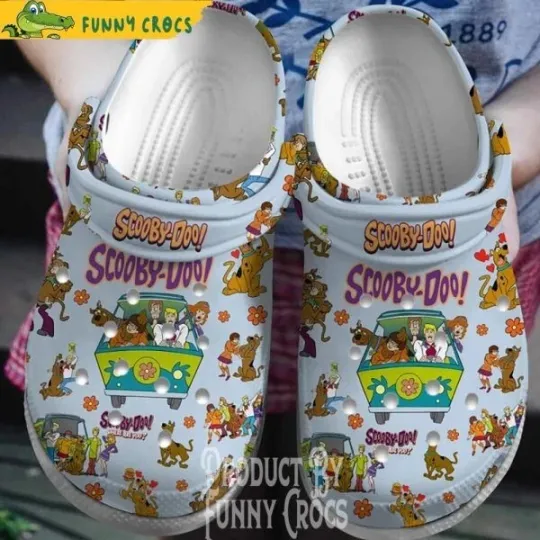 Discover Scoobyy Doo Light Blue Slippers Clogsband Clogs,Unisex Adults