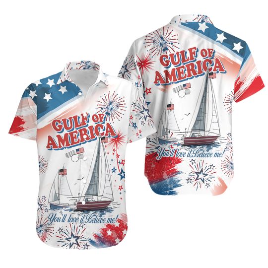 Discover Gulf Of America Hawaiian Shirt
