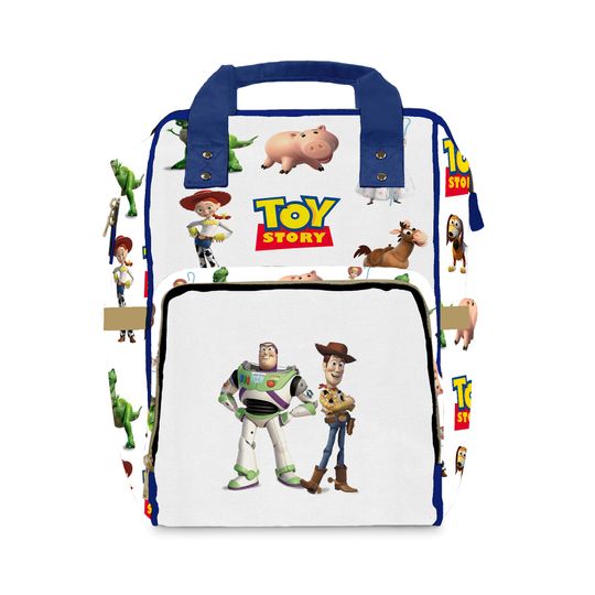 Discover toy stories Diaper Backpack - Buzz & Woodyy Nylon Bag