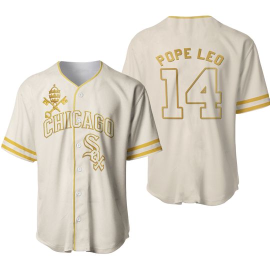 Discover Pope Leo XIV Chicago Vatican City Connect Jersey