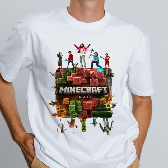 Discover Minecraft Movie T-Shirt , minecraft game Shirt