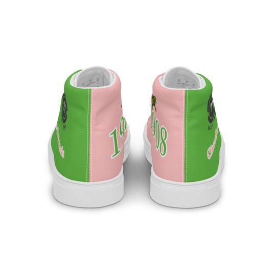 Discover Chucks N Pearls - 1908 Womens high top canvas shoes