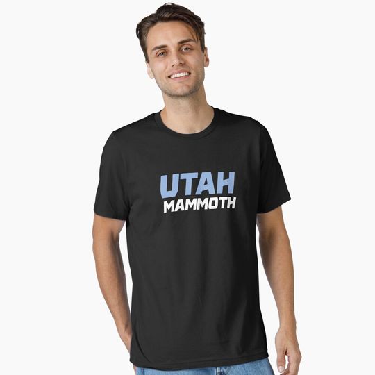 Discover utah mammoth logo, Utah Mammoth Hockey, Utah Hockey Club, Wall mounted puck  Essential T-Shirt