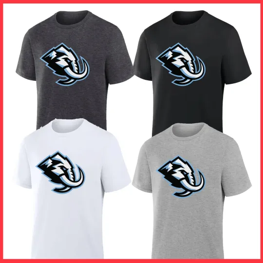 Discover 2025 Utah Mammoth Primary Logo Legacy T-Shirt