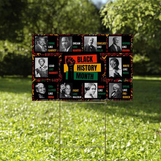 Discover Juneteenth Day Yard Sign June 19th 1865 Juneteenth