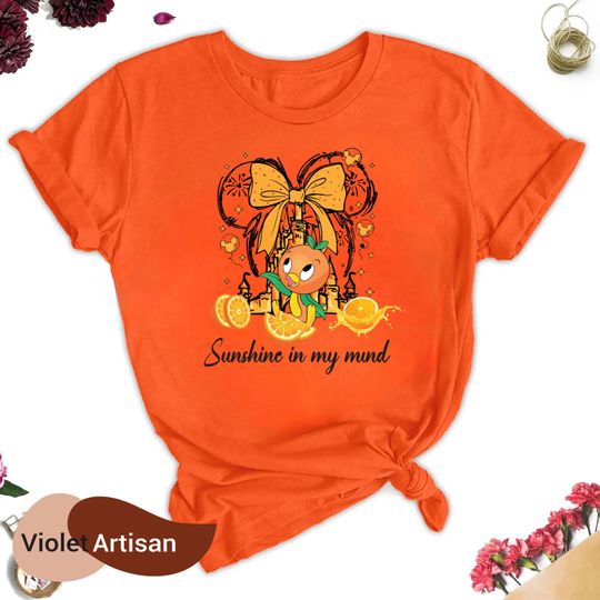 Discover Funny Orange Bird Shirt, Disneyyy International Flower and Garden Festival 2025 Shirt