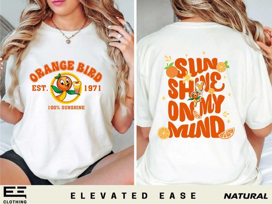 Discover Disneyyy Orange Bird T-Shirt, Sunshine On My Mind Disneyyland Shirt