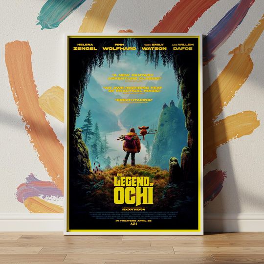 Discover The Legend of Ochi (2025) Movie Poster, Wall Decor