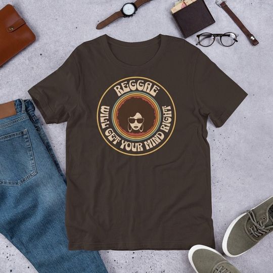 Discover Reggae Music Will Get Your Mind Right Shirt, Vintage Reggae Shirt