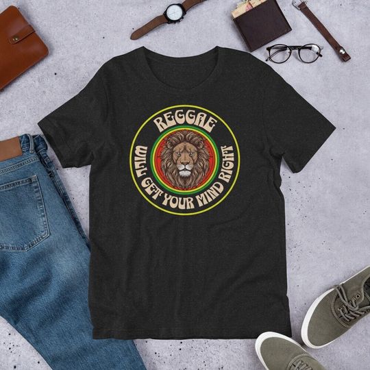 Discover Get Your Mind Right with Reggae: Empowering Reggie Quote Shirt