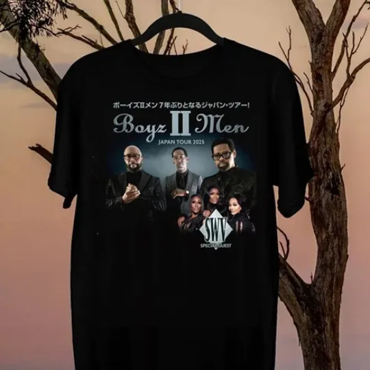 Discover Boyz II Men, SWV Janpan Tour 2025 Shirt Gift For Fan