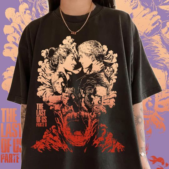 Discover Vintage The Last of Us Shirt, The Last Of Us Movie Shirt, Ellie And Joel Shirt