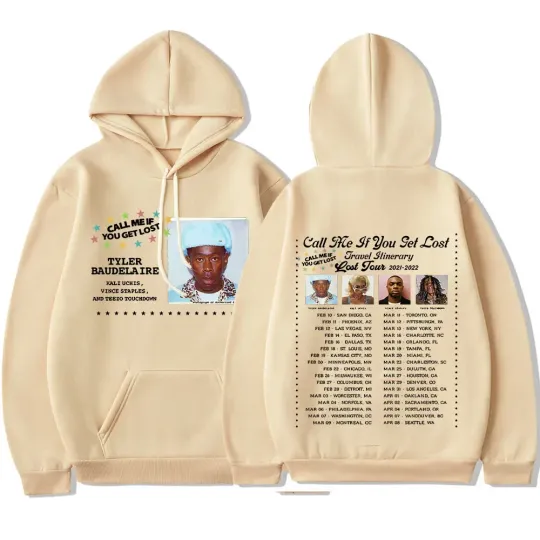 Discover Call Me If You Get Lost Tour Tyler The Creator Rapper Hip Hop Music Hoodie