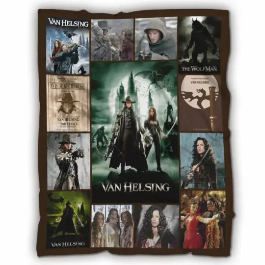 Discover Van Helsing Blanket – Dracula Fleece Blanket
