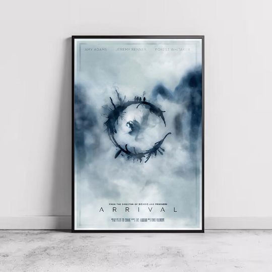 Discover Arrival Movie Poster, Home Decor, Canvas Wall Art, Poster, Wall Art Print
