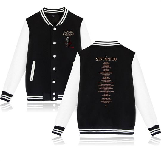 Discover Yandel Sinfonico Tour 2025 Baseball Jacket
