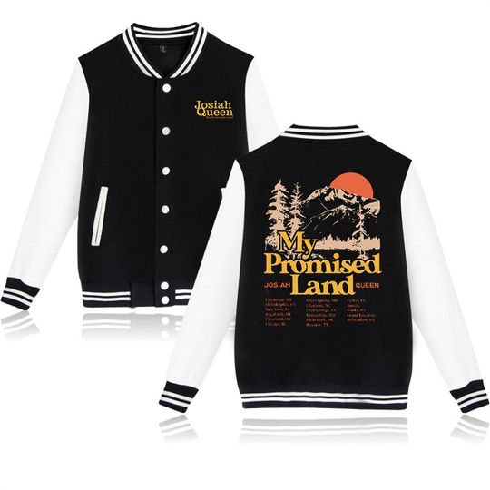Discover Josiah Queen My Promised Land Tour 2025 Baseball Jacket