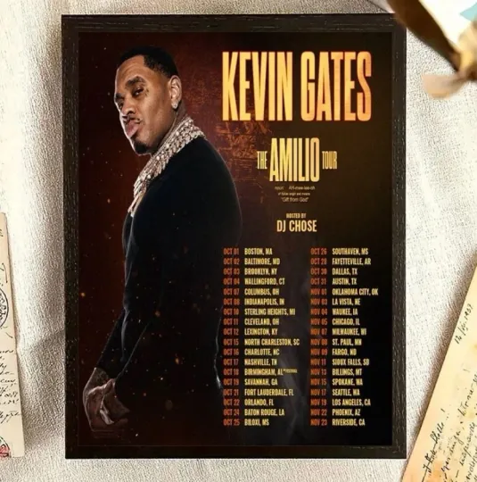 Discover KG The Amilio Tour Dates 2025 Poster
